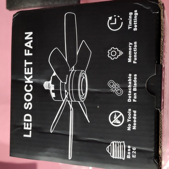 LED socket fan - Picture 4 of 5
